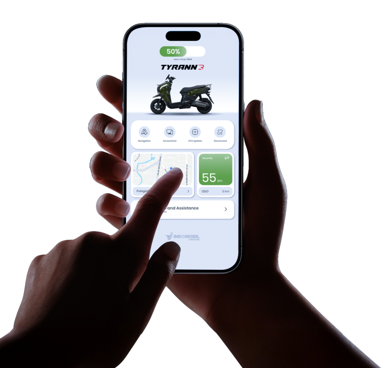 Mockup Aplikasi Indomobil
